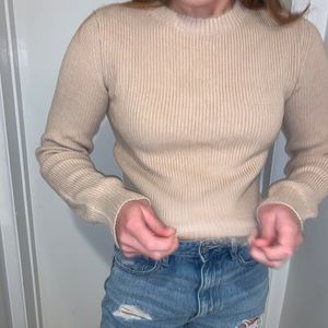 Tan sweater